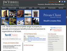 Tablet Screenshot of jwterrill.com